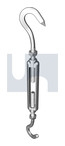M20x300 TURNBUCKLE HOOK+HOOK Gr316