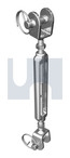 M12x320 TURNBUCKLE OPEN BODY JAW + JAW Gr316