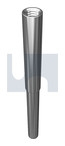 M5x3.2 TERMINAL SWAGE INTERNAL THRD Gr316