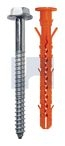10x100/30 MBK-STB NYLON FRAME PLUG Z/P