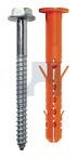 10x100/50 MBRK-STB NYLON FRAME PLUG Z/P