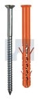10x120/70 MBR-S NYLON FRAME PLUG Z/P