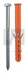 10x80/30 MBR-SS NYLON FRAME PLUG Z/P