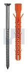 8x120/50 MB-STR NYLON FRAME PLUG Gr316
