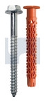 10x80/10 MQLK-STB NYLON FRAME PLUG Z/P