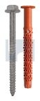10x120/50 MQLK-STBf NYLON FRAME PLUG HDG