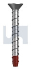 M12x100 XBOLT - COUNTERSUNK HEAD MECH-GAL