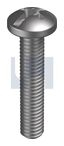 M6x25 METAL THREAD PAN COMBI Z/P