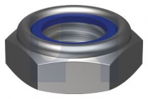 M30 NYLOC THIN HEX NUT Z/P