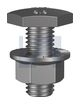 M10x25 HT FASCIA BOLT KIT HDG