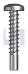 #6x 1-1/4 SELF TAPPER PAN SQ PILOT PNT Gr410