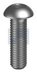 M10x35 BUTTON HEAD SOCKET SCREW Z/P