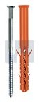 10x140 MBR-SKM NYLON FRAME PLUG Z/P