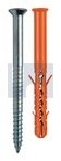10x60 / 10 MBR-XT NYLON FRAME PLUG Z/P