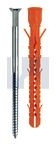 10x100 MB-SKM NYLON FRAME PLUG Z/P