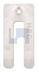 1.5x75 CX PACKING SHIMS WINDOW WHITE PLASTIC