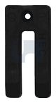 10x75 CX PACKING SHIMS WINDOW BLACK PLASTIC