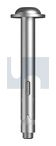 12mmx120 DSE10 SLEEVE ANCHOR MUSH HEAD Z/P
