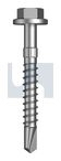 #14-10x50 METAL SDS FLG HEX HEAD COTTAGE GREEN -CL4