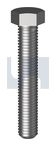 M16x35 HEX SET SCREW HDG