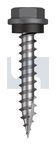 #10-12x30 DS TYPE 17 HEX HEAD + WASHER BASALT - CL4
