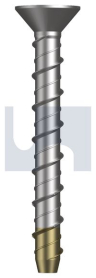 M8x95 XBOLT PRO - CSK HEAD BI-METAL 316 STAINLESS