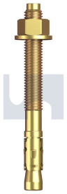 M12x120 CLAWBOLT (WEDGE ANCHOR) ZINC YELLOW PASSIVATE