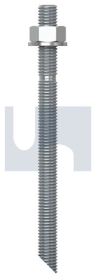 M12x160 STUD CHEM ANCHOR KIT(FLAT TOP) HOT DIP GALVANISED