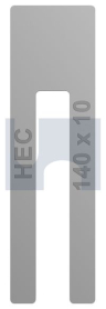 10x140 PACKING SHIMS WINDOW ALUMINIUM ALUMINIUM