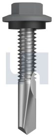 #12-24x32 s500 SDS HEX HEAD + WASHER BLUEGUM -CL4