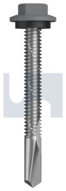 #12-24x50 s500 SDS HEX HEAD + WASHER BLUEGUM -CL4