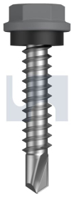 #10-16x25 METAL SDS HEX HEAD + WASHER BLUEGUM -CL4