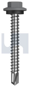 #12-14x45 METAL SDS HEX HEAD + WASHER BLUEGUM -CL4