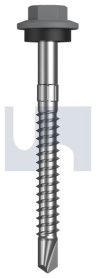 #12-14x55 METAL SDS HEX HEAD + WASHER BLUEGUM -CL4
