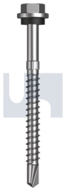#14-10x75 METAL SDS HEX HEAD + WASHER BLUEGUM -CL4