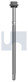 #14-14x115 METAL SDS HEX HEAD + WASHER BLUEGUM -CL4