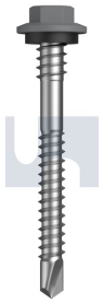 #12-14x53 METAL SDS HEX + WASHER + XGRiP BLUEGUM -CL4