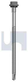 #14-14x110 METAL SDS HEX + WASHER + XGRiP BLUEGUM -CL4