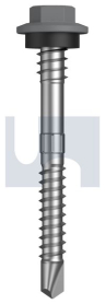 #12-14x55 METAL SDS HEX + WASHER + XGRiP BLUEGUM -CL4