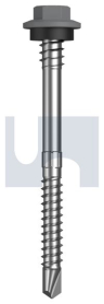 #12-14x68 METAL SDS HEX + WASHER + XGRiP BLUEGUM -CL4