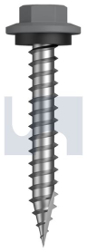 #12-11x40 TYPE 17 HEX HEAD + WASHER BLUEGUM -CL4