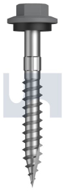 #12-11x45 TYPE 17 HEX HEAD + WASHER BLUEGUM -CL4