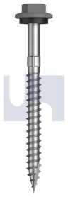 #12-11x65 TYPE 17 HEX HEAD + WASHER BLUEGUM -CL4