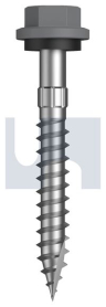 #14-10x50 TYPE 17 HEX HEAD + WASHER BLUEGUM -CL4