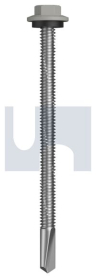#12-24x85 s500 SDS HEX HEAD + WASHER SOUTHERLY -CL4
