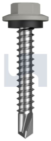 #12-14x35 METAL SDS HEX HEAD + WASHER SOUTHERLY -CL4