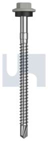 #12-14x75 METAL SDS HEX HEAD + WASHER SOUTHERLY -CL4