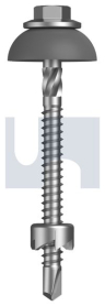 #12-14x60 METAL SDS HEX POLY ALL-IN-1 CLASS 4