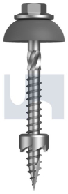 #12-11x65 TYPE 17 HEX HEAD POLY ALL-IN-1 CLASS 4