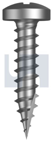 #10-12x25 TYPE 17 PAN HEAD 304 STAINLESS